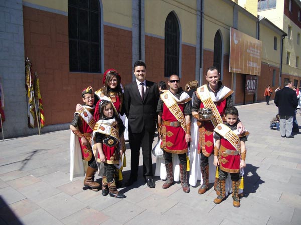 Cargos festeros 2012 de los Almogávares