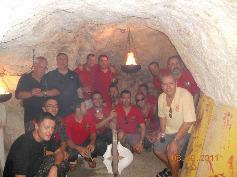 Comida dia 8/9/2011 en la cueva